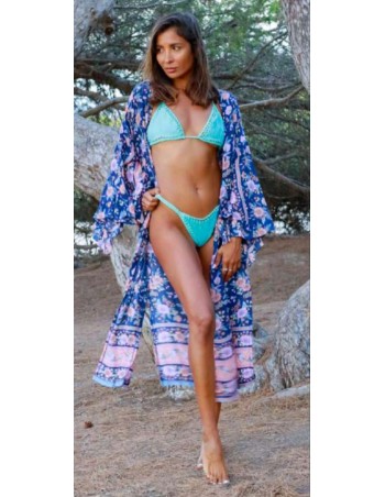 KIMONO CANNA AZUL