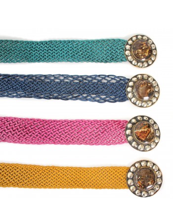 CINTURÓN KENIA TURQUESA 2