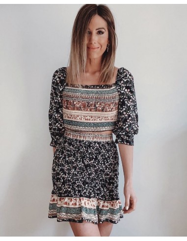 CONJUNTO TOP + FALDA KALANI