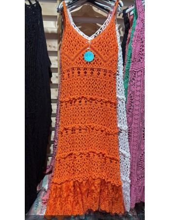 VESTIDO CROCHET MALDIVAS...