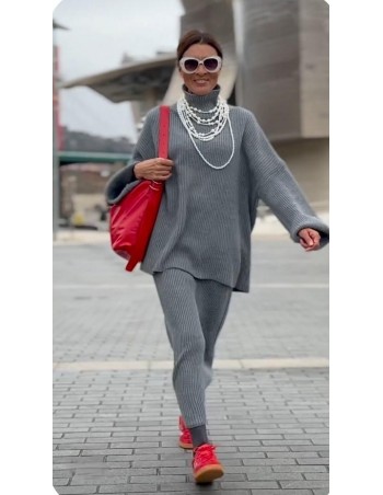 conjunto falda y jersey de punto 2