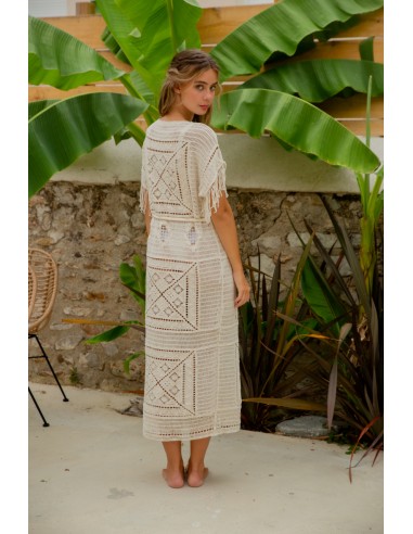 Vestido crochet Angara Talla ÚNICA