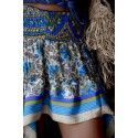 FALDA BOHO HIPPIE CHIC IBIZA DE SEDA